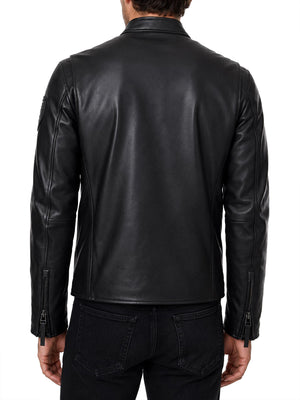 BLAUER Giubbino Di Pelle Blauer Ripley - Nero