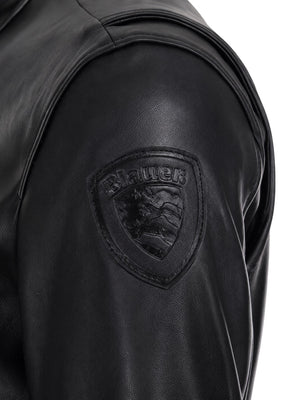 BLAUER Giubbino Di Pelle Blauer Ripley - Nero