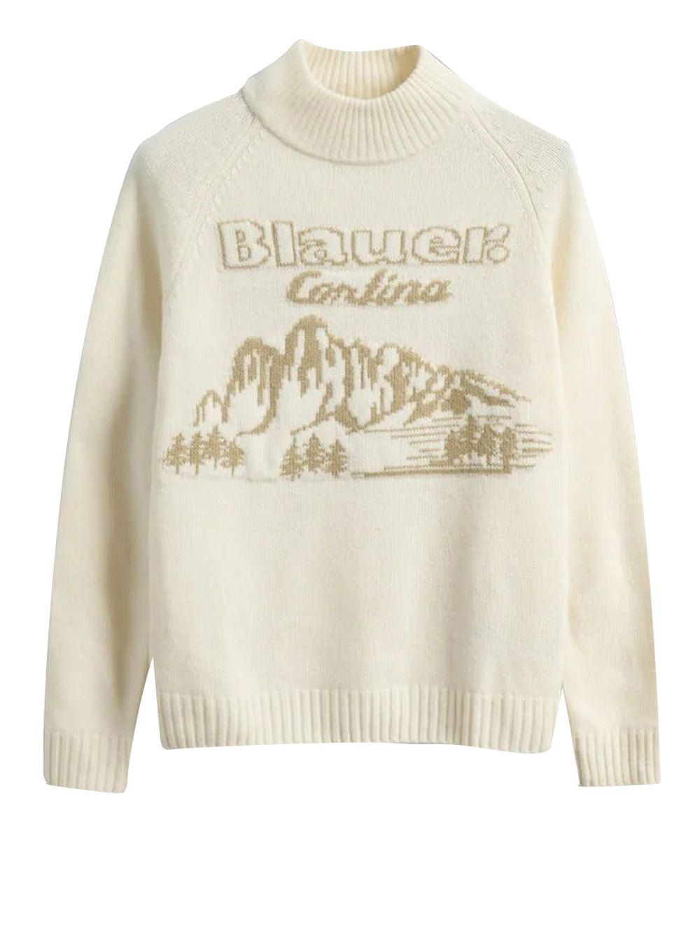Blauer Maglione Pianozey Blauer - Bianco