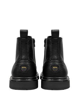 Blauer Biker Chelsea Blauer Nero
