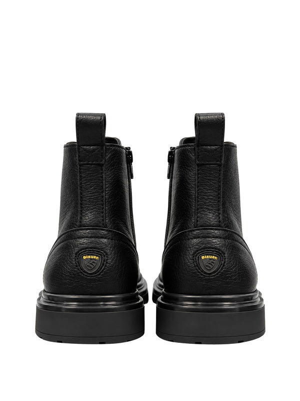 Blauer Biker Chelsea Blauer Nero