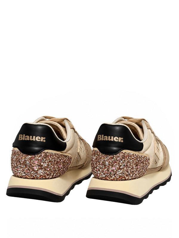 BLAUER Sneakers Blauer Mills01 - Crema/Rosa
