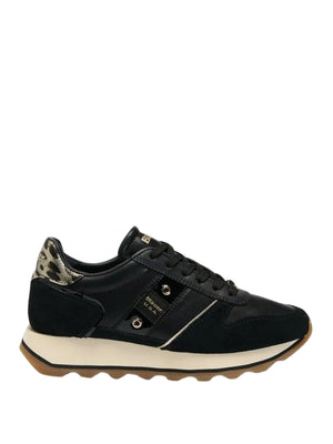 BLAUER Sneakers Blauer Mills01 - Nero/Leopardata