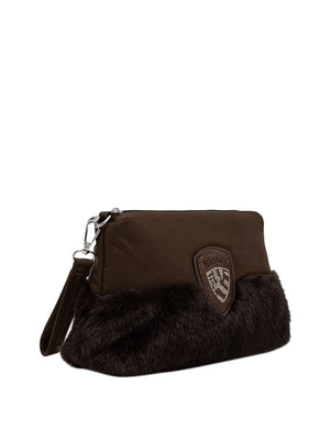 BLAUER Borsa Pochette F6MIRA02/PAD Blauer - Marrone Scuro