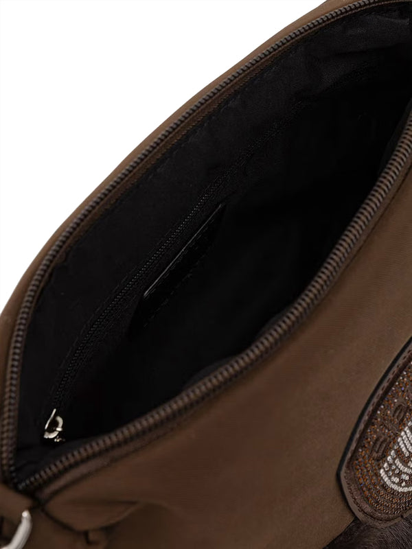 BLAUER Borsa Pochette F6MIRA02/PAD Blauer - Marrone Scuro