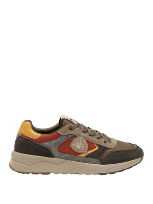 BLAUER Sneakers Blauer Logo Impresso Marrone Arancio