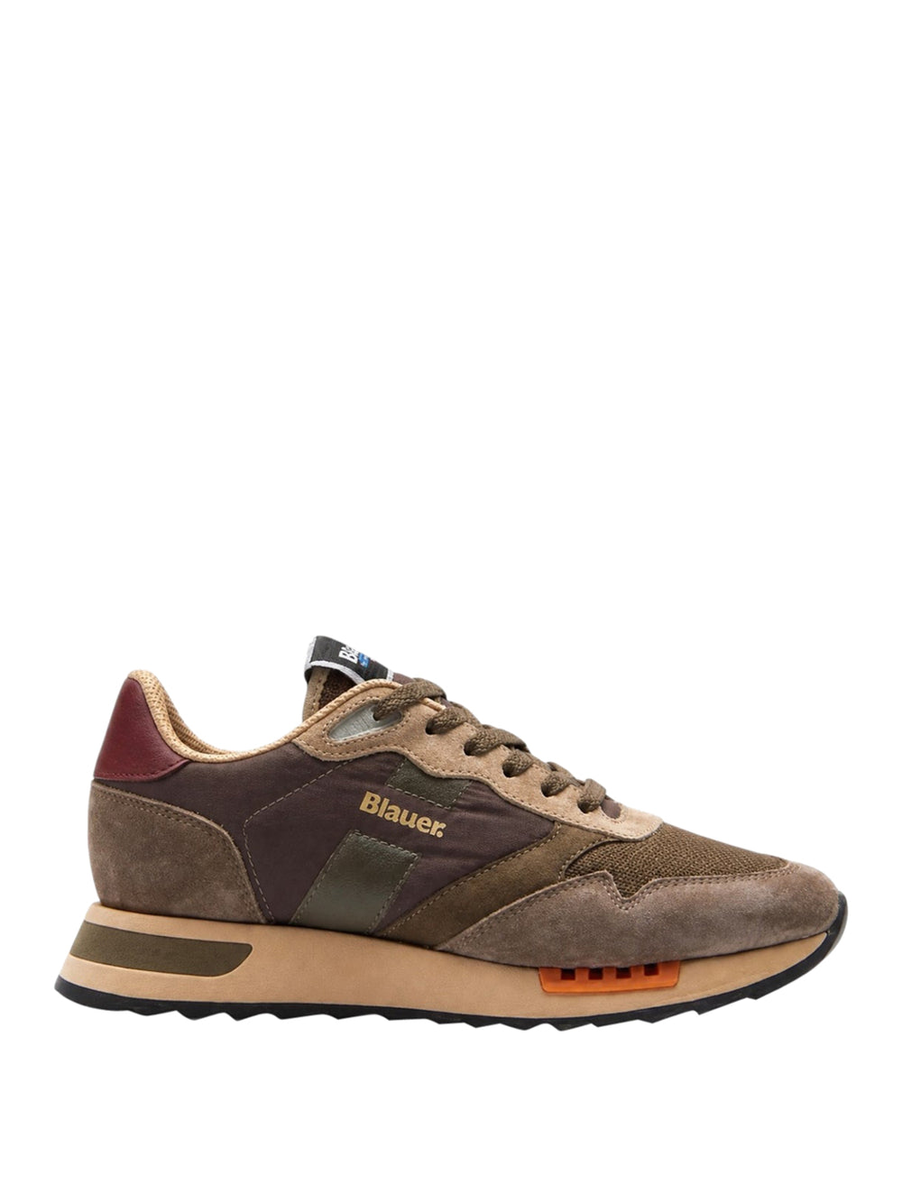 BLAUER Sneakers Ryder01 Blauer - Military/Taupe
