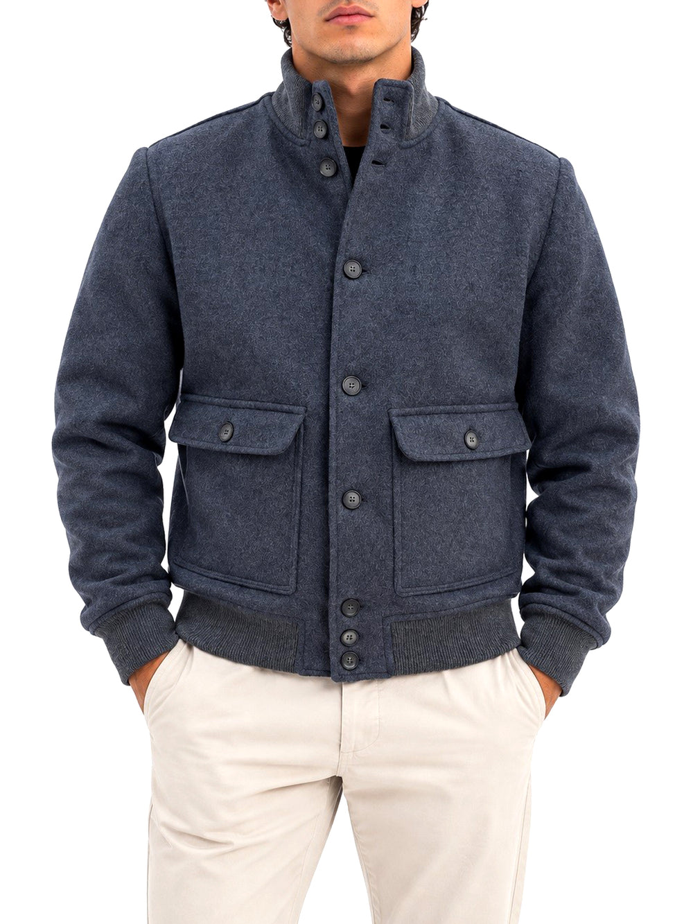 Brian Brome Gentleman Giubbotto Uomo - Grigio