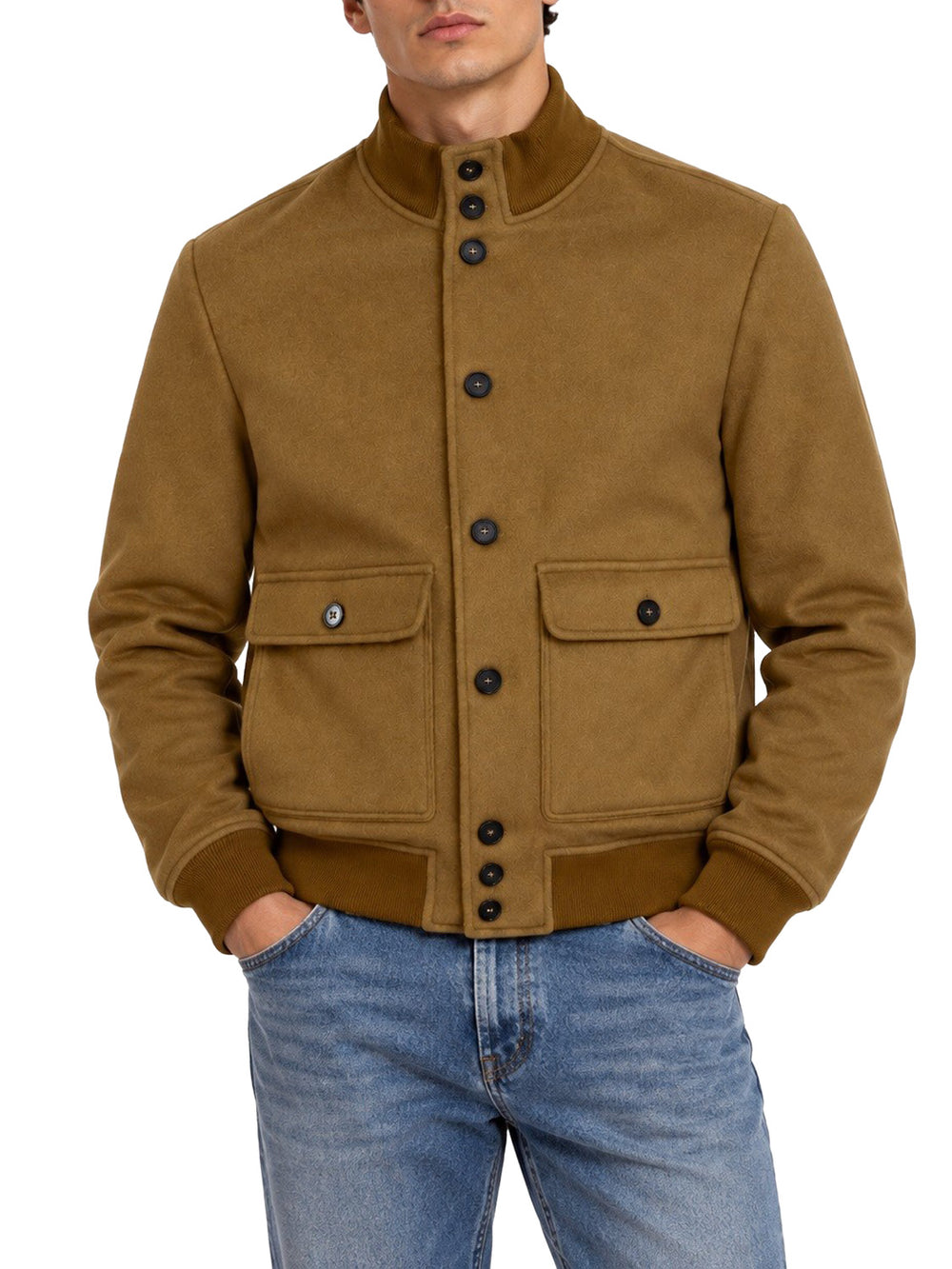 Brian Brome Gentleman Giubbotto Uomo - Marrone