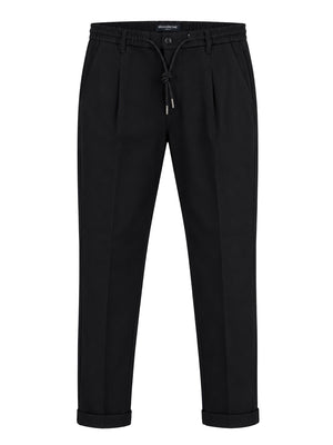 Brian Brome Gentleman Pantalone Brian Brome In Tinta Unita - Nero