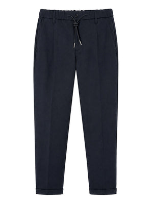 Brian Brome Gentleman Brian Brome Pantalone In Tinta Unita - Nero