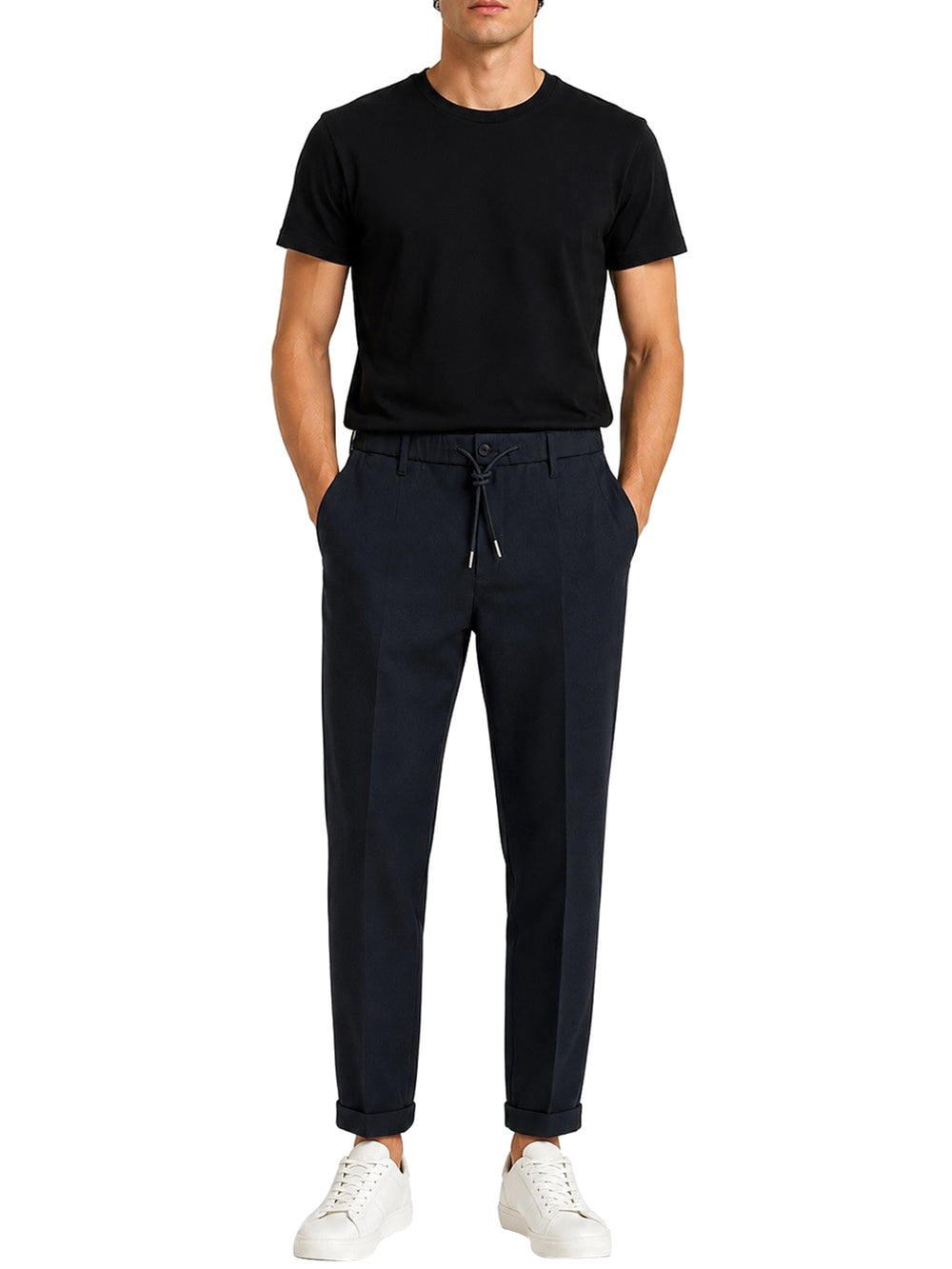 Brian Brome Gentleman Brian Brome Pantalone In Tinta Unita - Nero