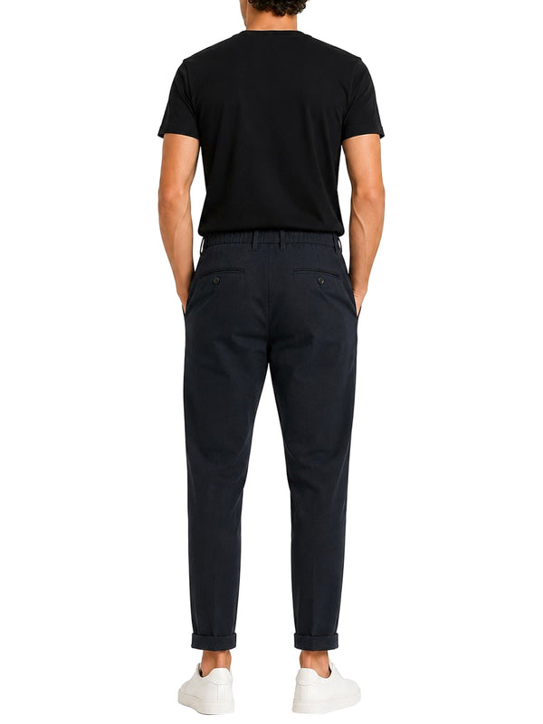 Brian Brome Gentleman Brian Brome Pantalone In Tinta Unita - Nero