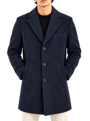 Brian Brome Gentleman Cappotto Uomo - Blu