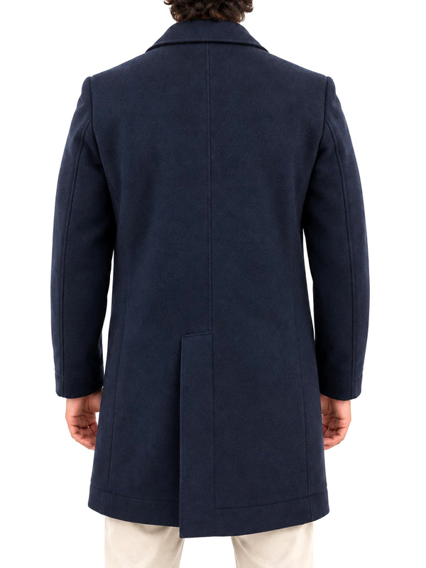 Brian Brome Gentleman Cappotto Uomo - Blu