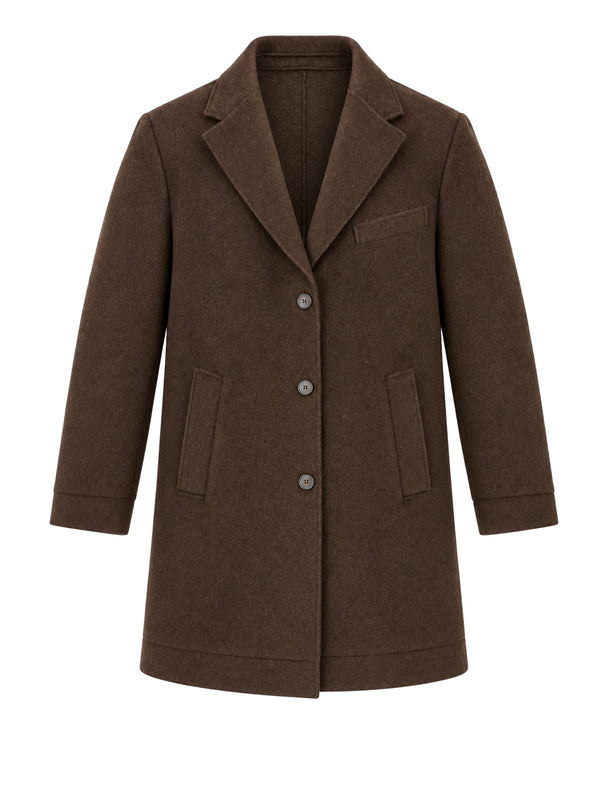 Brian Brome Gentleman Cappotto Uomo - Marrone