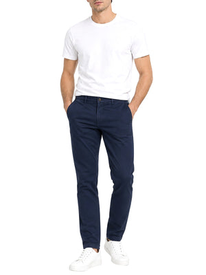 Brian Brome Selected Pantalone Brian Brome In Tinta Unita - Blu