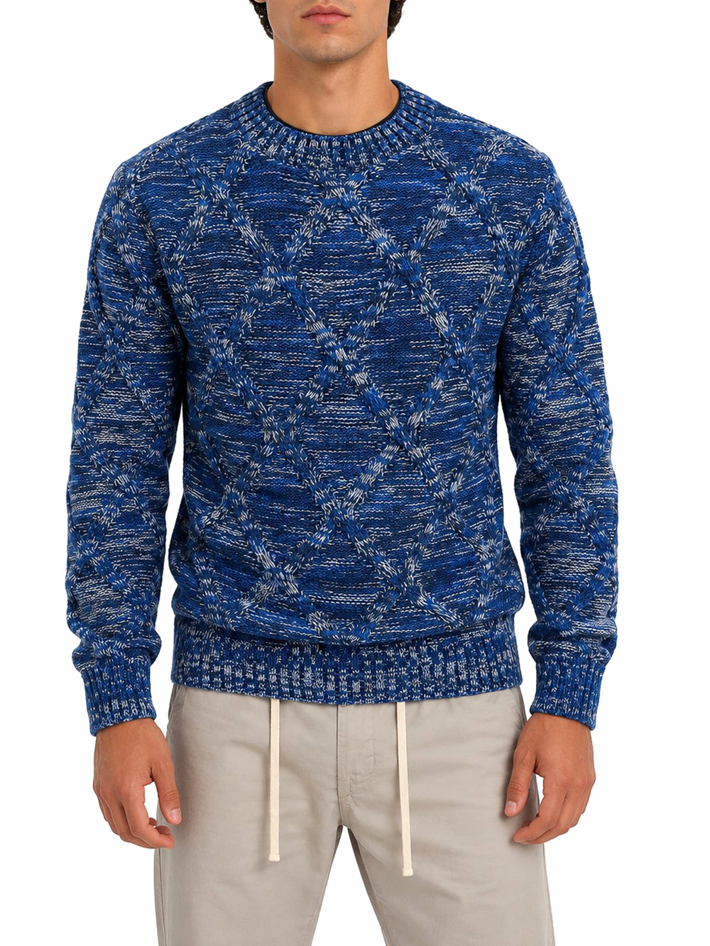 Brian Brome Selected Maglia Brian Brome Tinta Unita - Blu