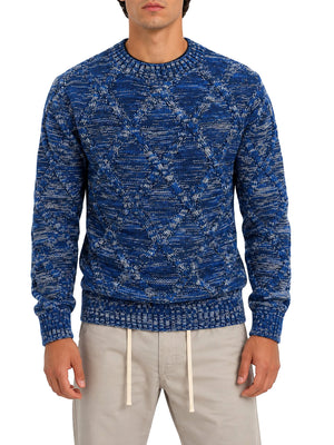 Brian Brome Selected Maglia Brian Brome Tinta Unita - Blu
