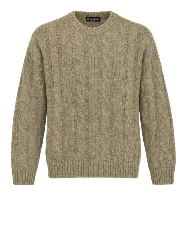 Brian Brome Selected Maglia Brian Brome Tinta Unita - Beige