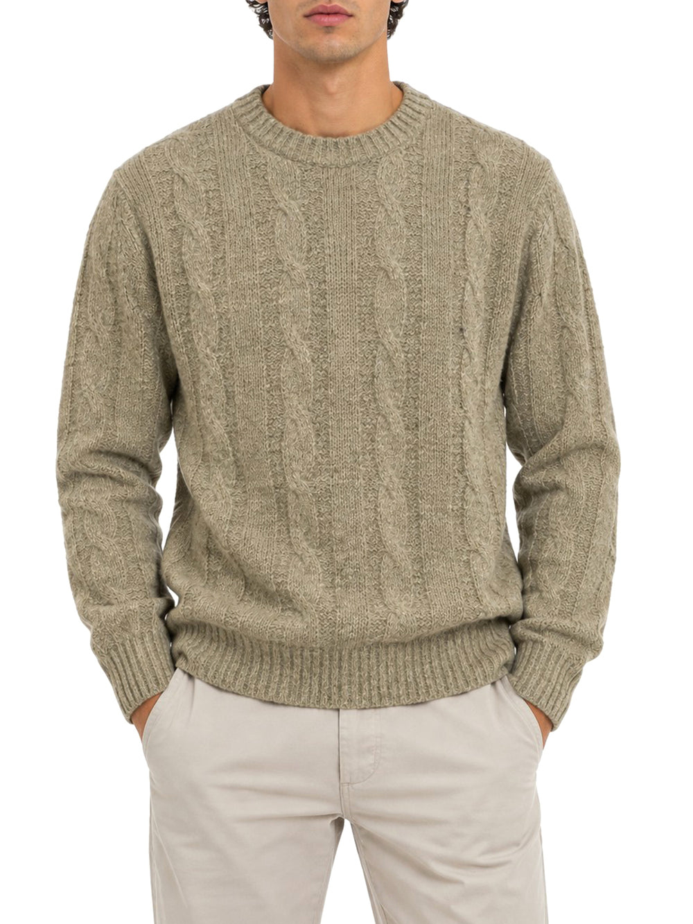 Brian Brome Selected Maglia Brian Brome Tinta Unita - Beige
