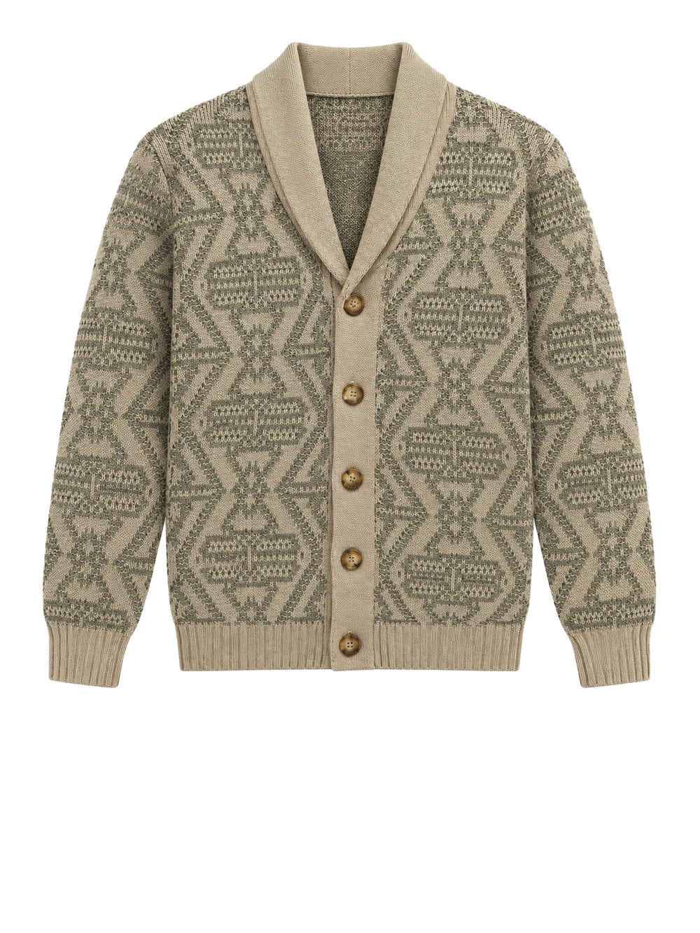 Brian Brome Selected Maglia Uomo - Beige