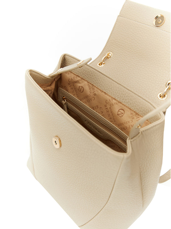 CAFE'NOIR Zaino Cafè Noir Con Pattina In Materiale Sintetico - Beige