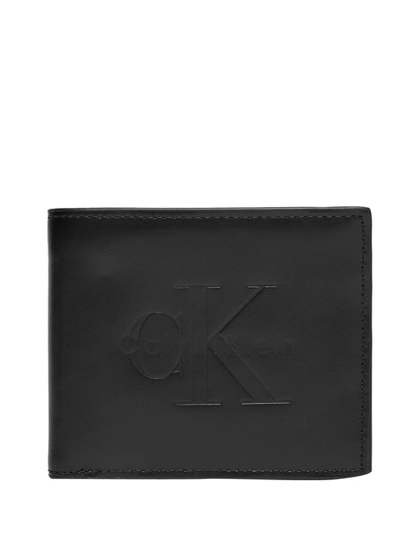 CALVIN ACC.1USCITA Portafoglio Calvin Klein Bold Billfold Nero