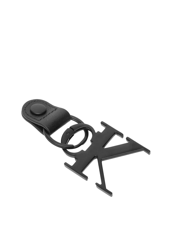 CALVIN ACC.1USCITA Portachiavi Calvin Klein Carabiner Key Nero