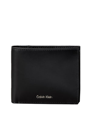 CALVIN ACC.1USCITA Portafoglio Calvin Klein Raised Bilfold w/Coin Nero