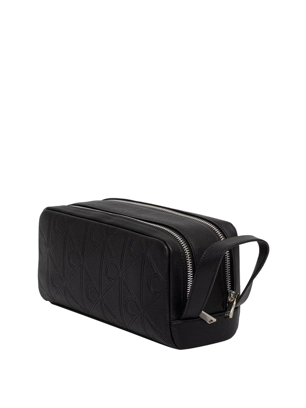 CALVIN ACC.1USCITA Pochette Calvin Klein Doppio Kit Nero