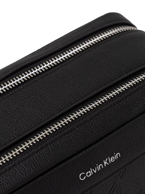 CALVIN ACC.1USCITA Pochette Calvin Klein Doppio Kit Nero