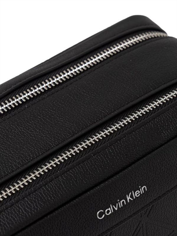 CALVIN ACC.1USCITA Pochette Calvin Klein Doppio Kit Nero
