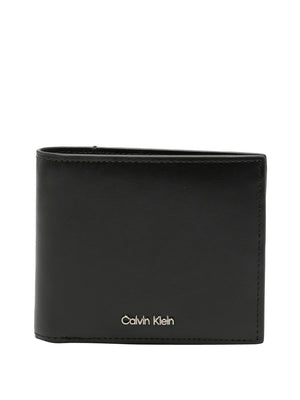 CALVIN ACC.1USCITA Portafoglio Calvin Klein Raised Bill Fold - Nero
