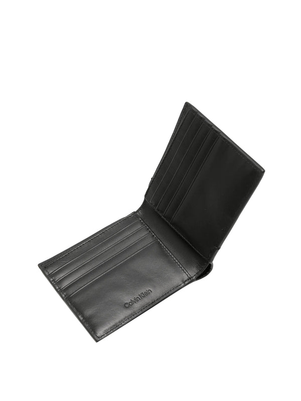 CALVIN ACC.1USCITA Portafoglio Calvin Klein Raised Bill Fold - Nero