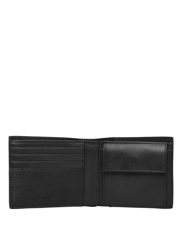 CALVIN ACC.1USCITA Portafoglio Calvin Klein Refined Mix Billfold W Coin Nero