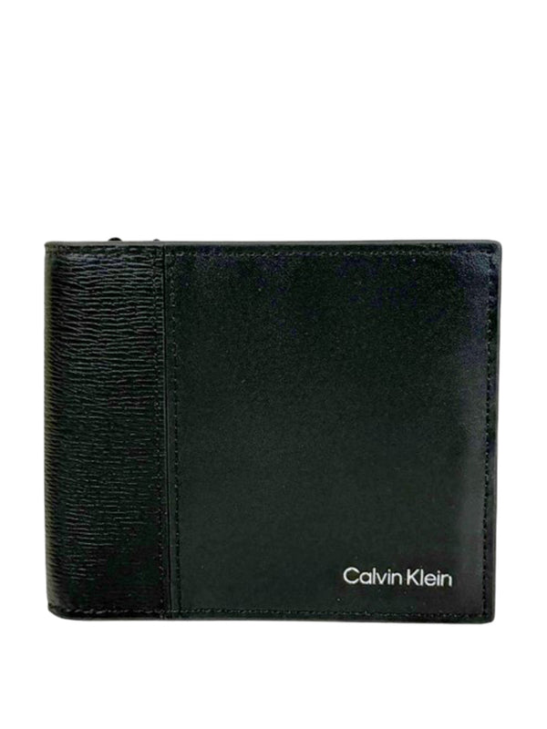 CALVIN ACC.1USCITA Portafoglio Calvin Klein Refined Mix - Nero