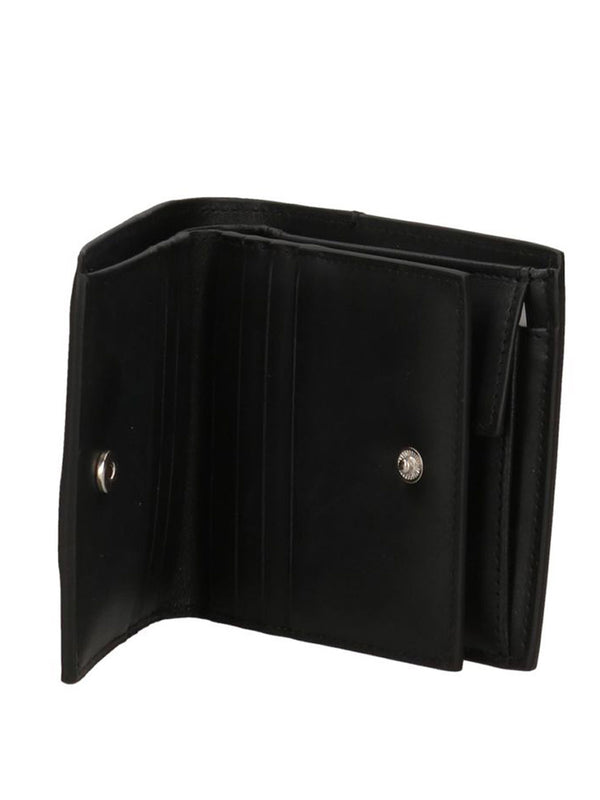 CALVIN ACC.1USCITA Portafoglio Calvin Klein Refined Mix Slim Trifold W Card -Nero