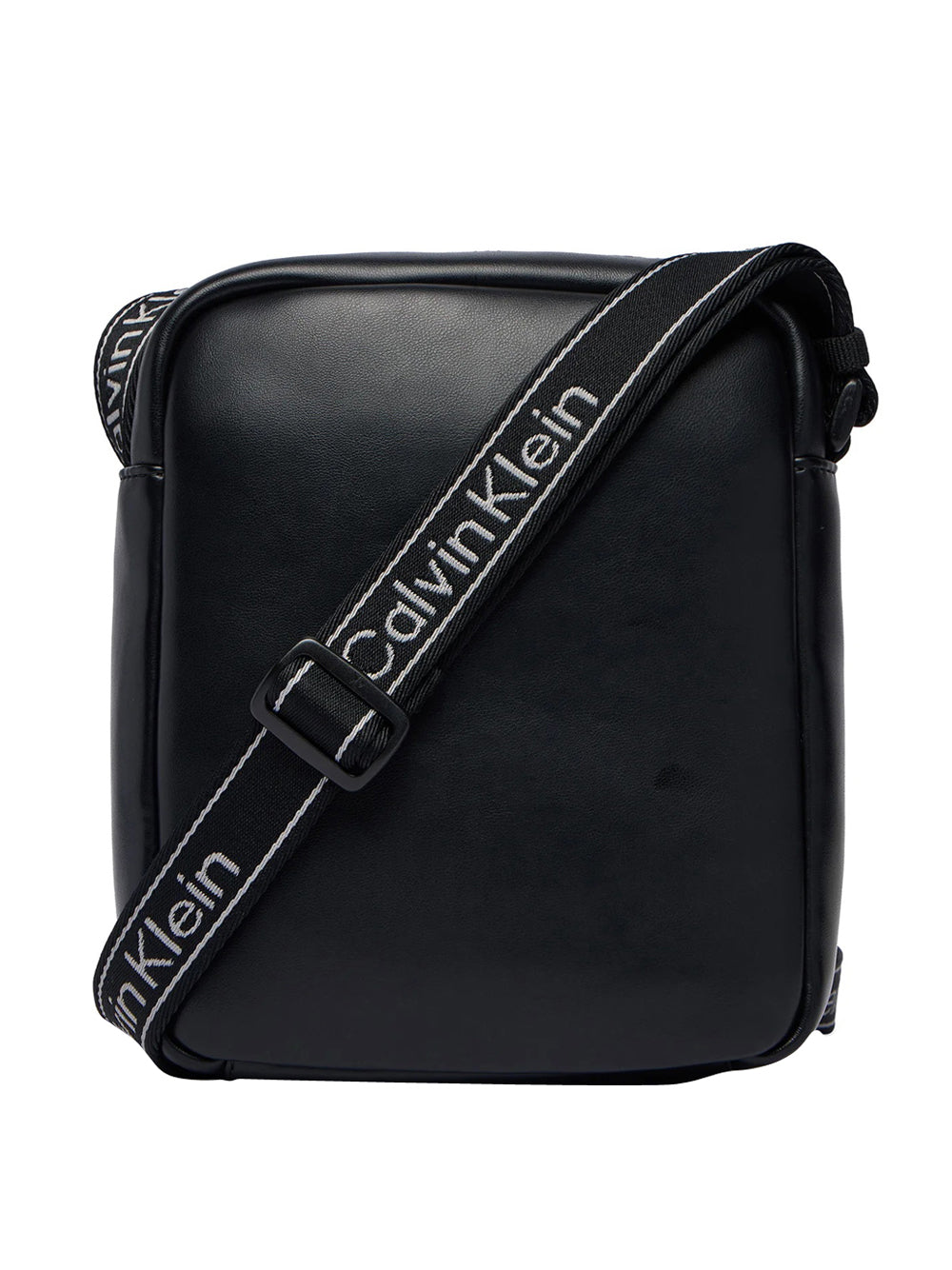 CALVIN ACC.1USCITA Borsa A Tracolla Calvin Klein Bold Logo Webbing Reporter Nero