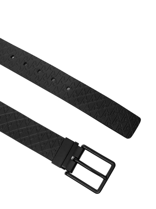 CALVIN ACC.1USCITA Cintura Calvin Klein Warmth Buckle Smooth Nero