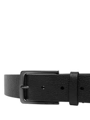 CALVIN ACC.1USCITA Cintura Calvin Klein Buckle Pebble 35MM Nero
