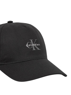 CALVIN ACC.1USCITA Cappello Calvin Klein Monologo Printed Nero