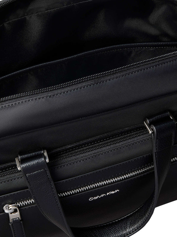 CALVIN ACC.2USCITA Borsa a Mano Uomo - Nero