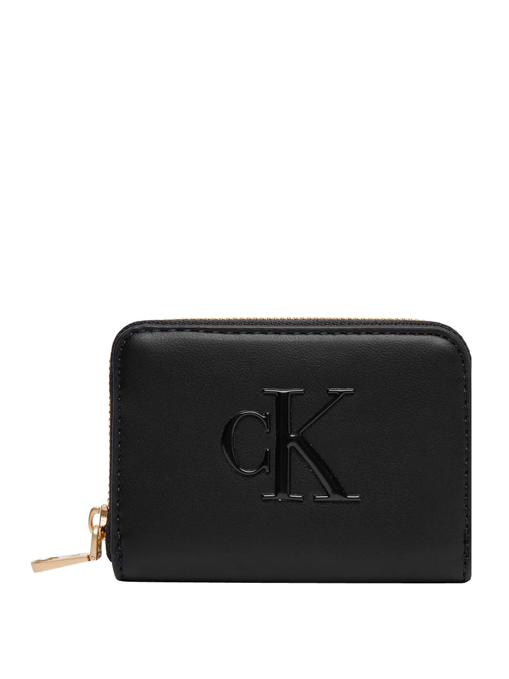CALVIN ACC.2USCITA Portafogli Calvin Klein Bold Medium Zip Around Nero