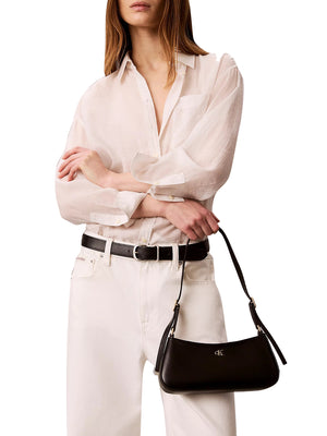 CALVIN ACC.2USCITA Borsa A Spalla Calvin Klein Small - Nero