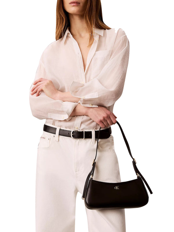 CALVIN ACC.2USCITA Borsa A Spalla Calvin Klein Small - Nero