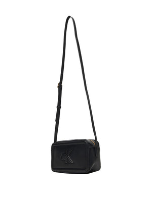 CALVIN ACC.2USCITA Borsa A Tracolla Calvin Klein Ck Camera - Nero