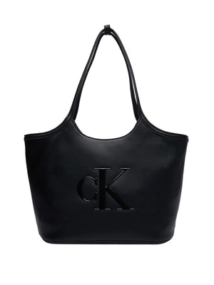 CALVIN ACC.2USCITA Borsa Shopper Calvin Klein Bold Ck - Nero