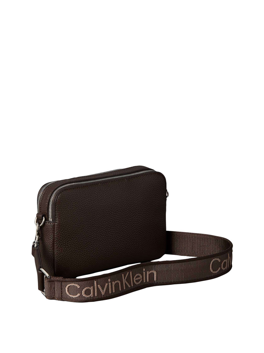 Calvin Klein Borsa a Tracolla Donna - Marrone