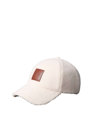 CALVIN ACC.2USCITA Cappello Clavin Klein All-Over Sherp - Avorio
